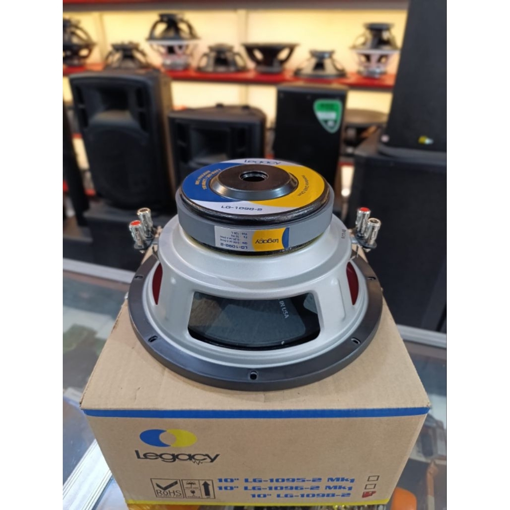 speaker subwoofer 10 inc speaker legacy 10 inc legacy 1098-2