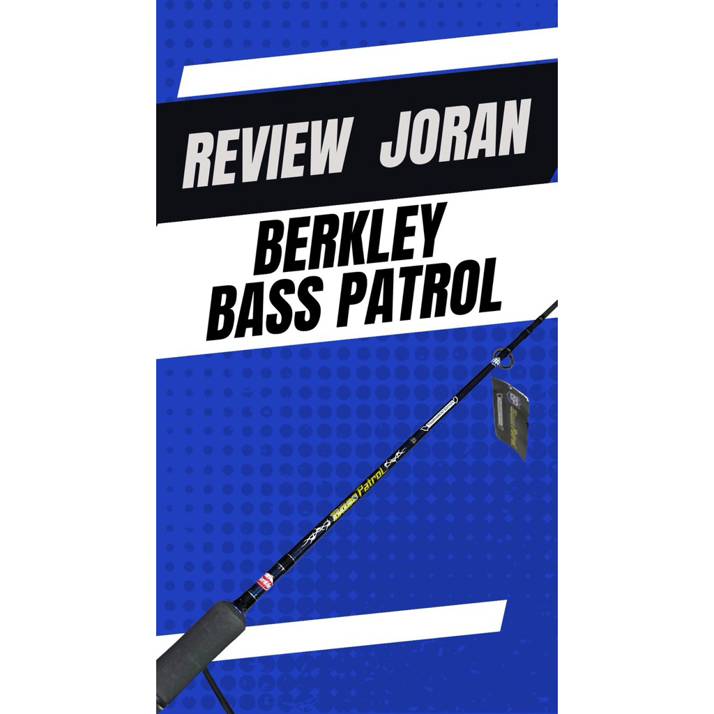 BERKLEY BASS PATROL - BPS602M MEDIUM 180CM SPINNING ROD