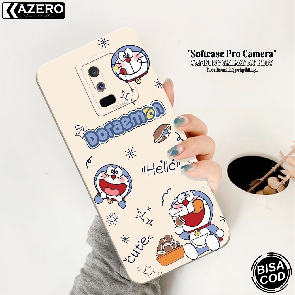 Case Hp Samsung Galaxy A6 PLUS - Case Kartun - Softcase Samsung A6 PLUS Terbaru - Casing Samsung A6 