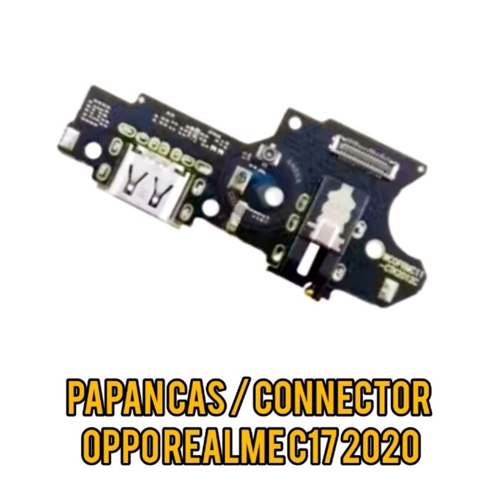 PAPAN CAS / CONNECTOR OPPO REALME C17 ORIGINAL