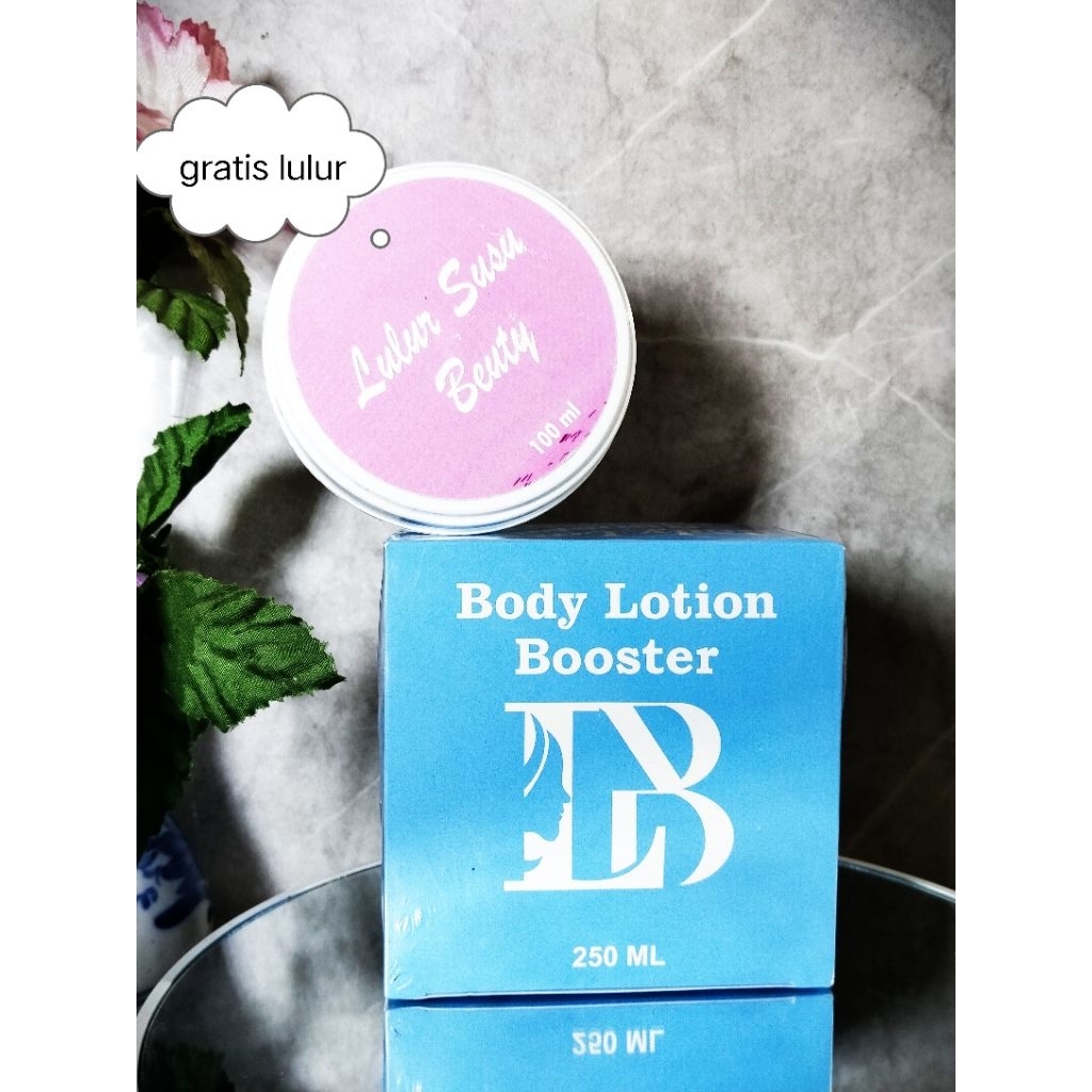 body lotion boster  LB mengadung AHA collagen niacinamide