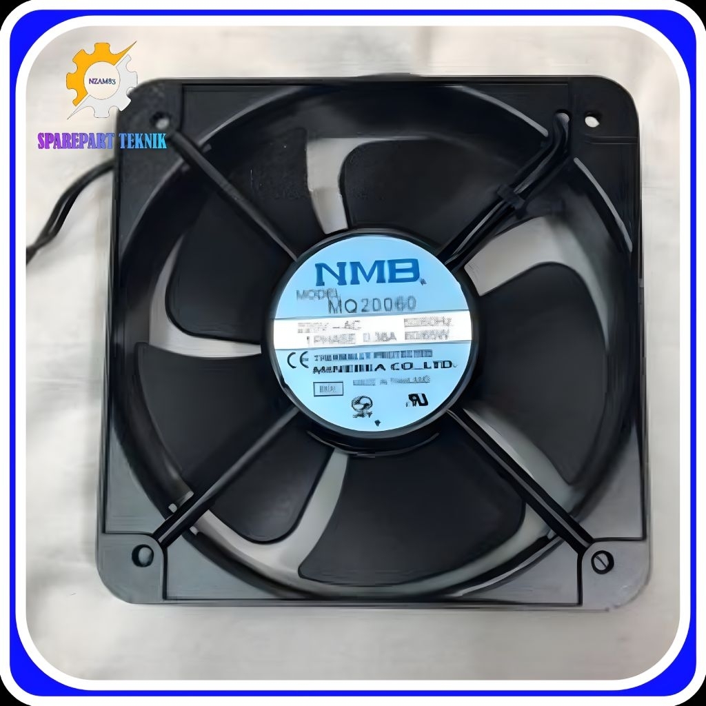 Fan NMB MQ20060 220V-AC 50/60Hz 1 PHASE 0.38A 60/65W