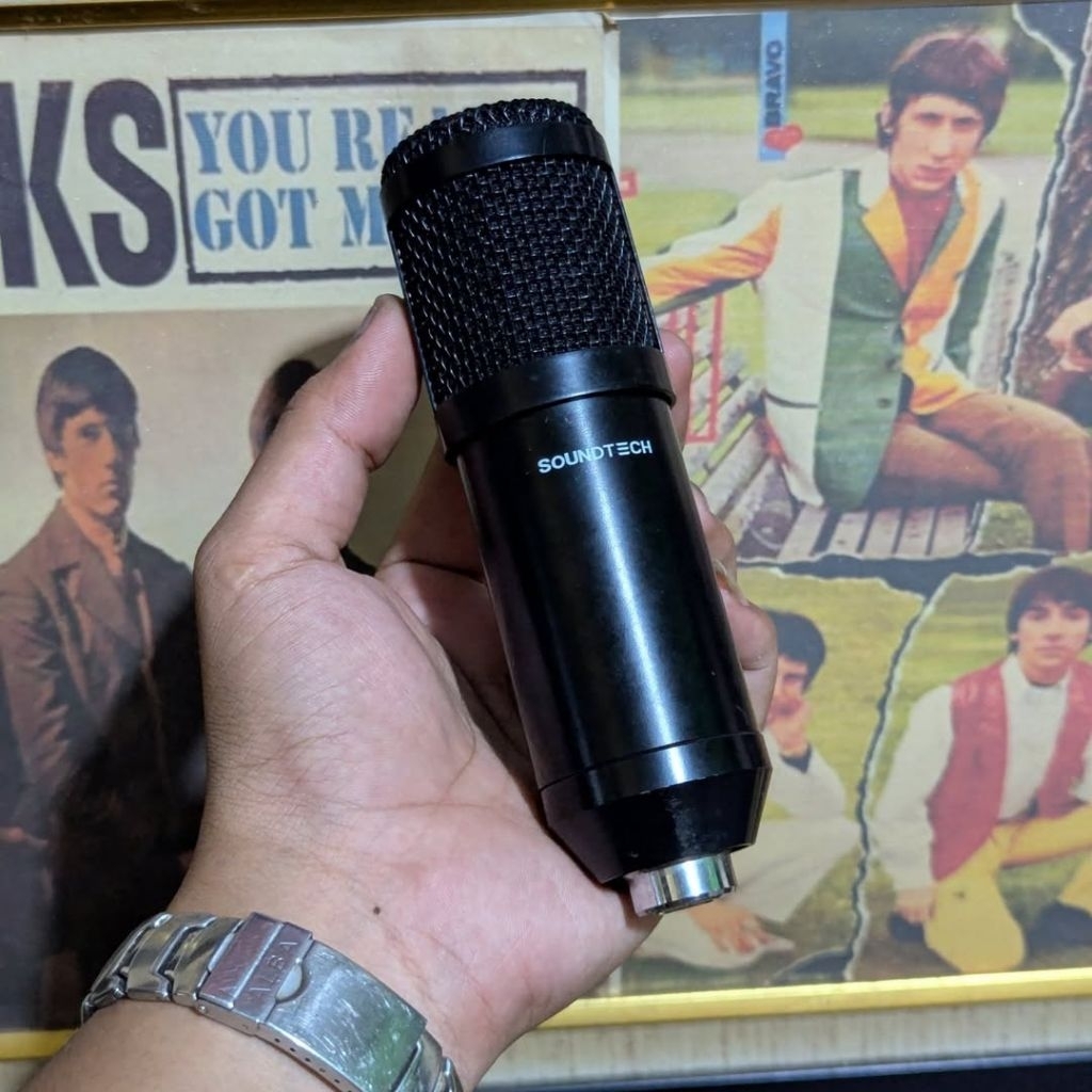 Microphone Mic Condensor SoundTech ST800