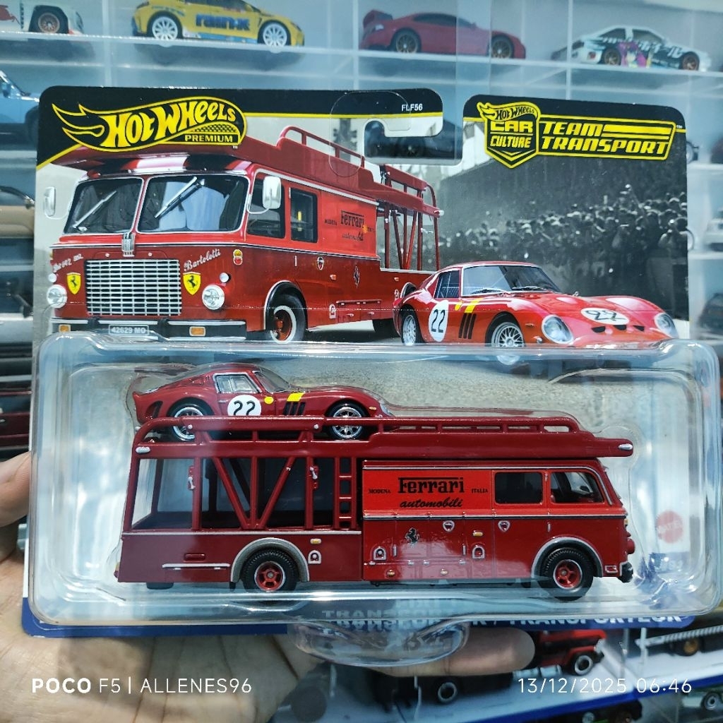Hot Wheels Premium Team Transport Ferrari 250 GTO RARE