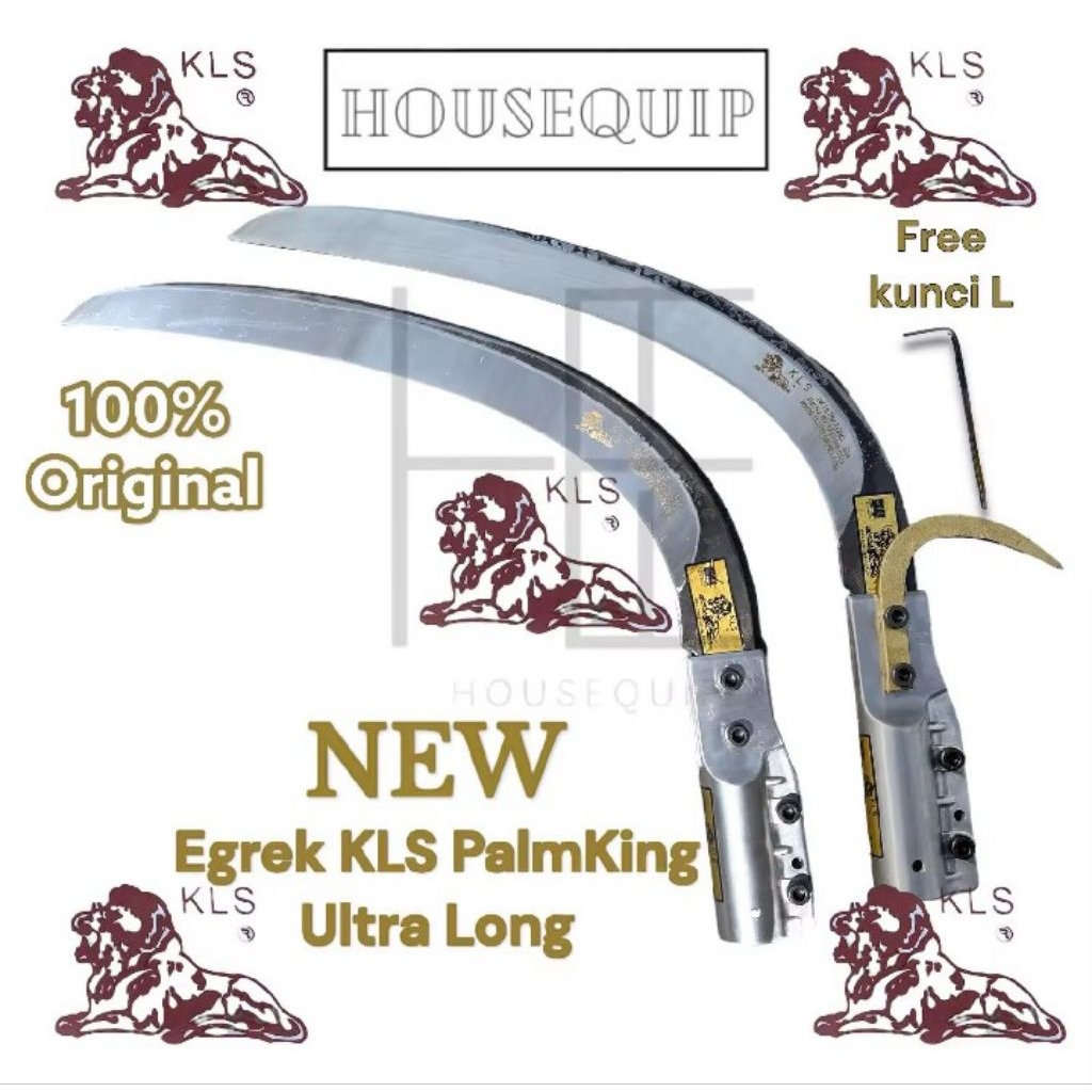 EGREK KLS PALM KING LONG ULTRA 100% ORIGINAL MALAYSIA SIAP PAKAI TANPA DI ASAH