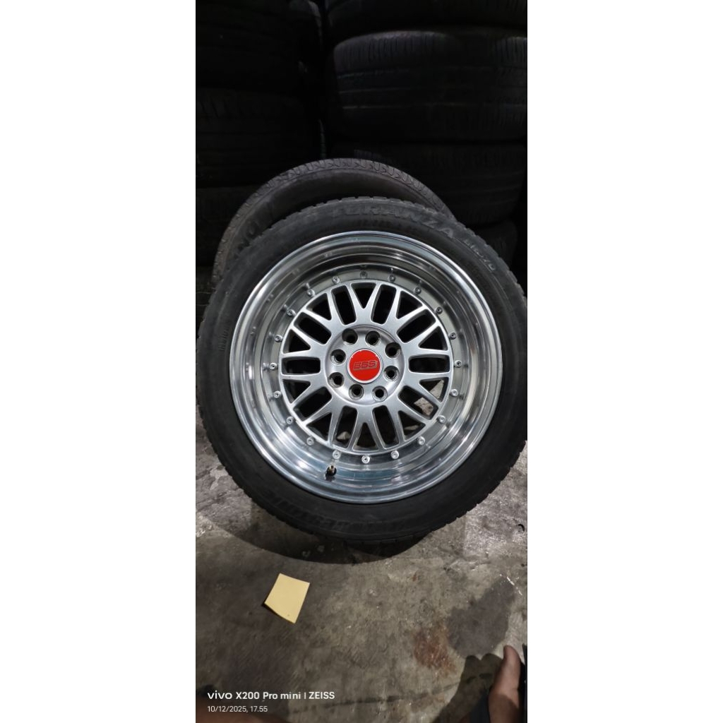 velg BBS R16 PCD 4×100/114 dan ban 205/55r16