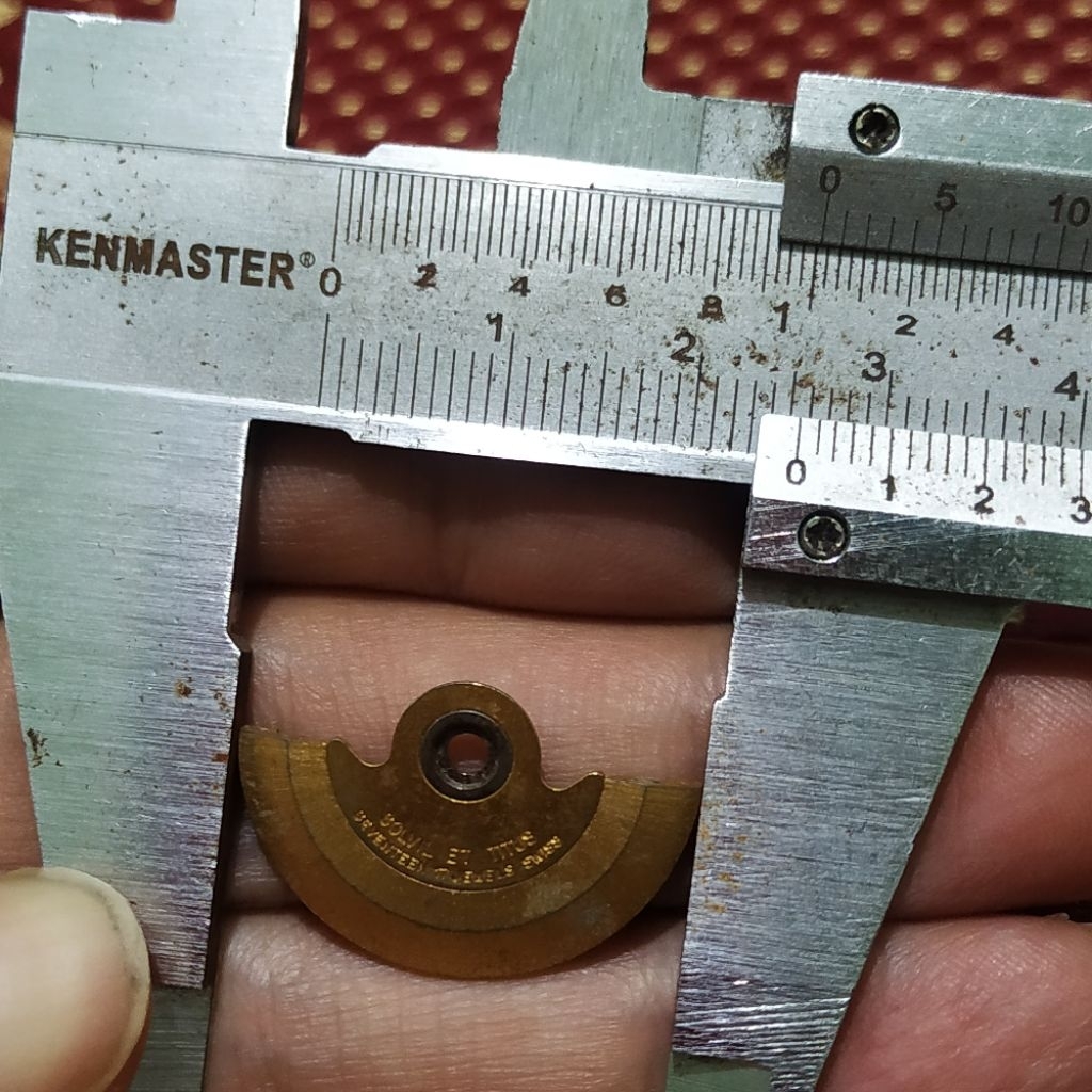 rotor kipas bandul jam tangan titus 17 jewels #23