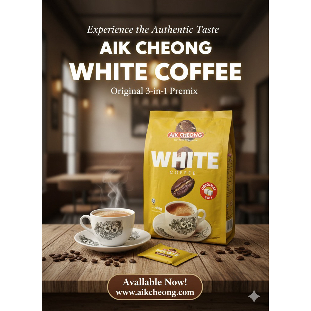 AIK CHEONG WHITE COFFEE ORIGINAL (1 stik)