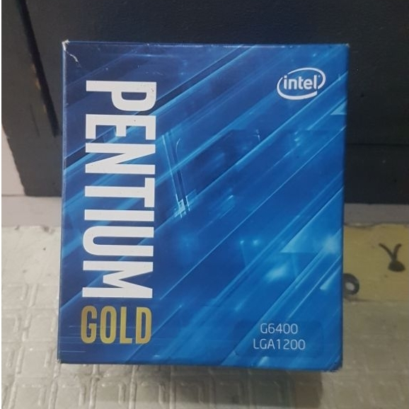 intel pentium gold g6400 lga 1200