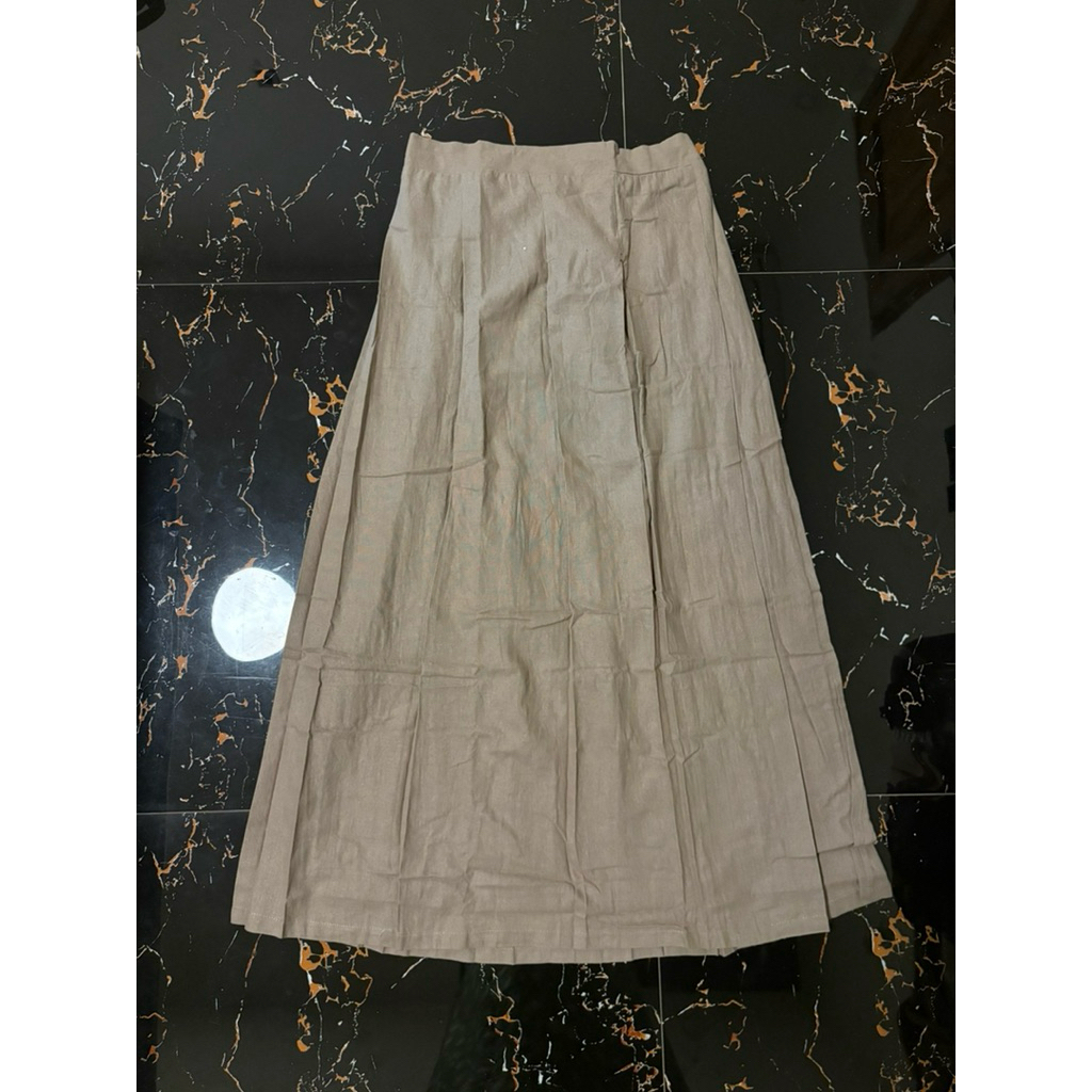 PL SKIRT ROK WANITA PANJANG POLOS