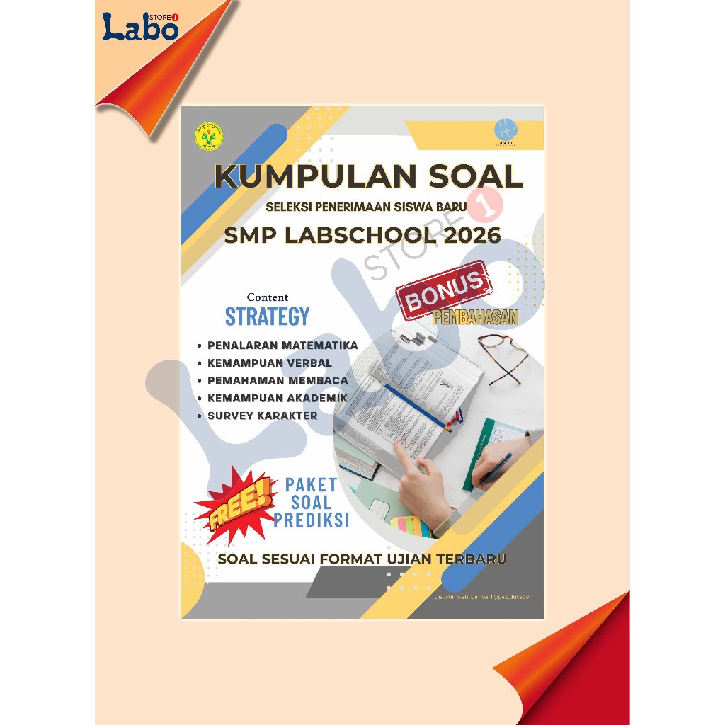Buku latihan soal Masuk SMP LABSCHOOL 2026