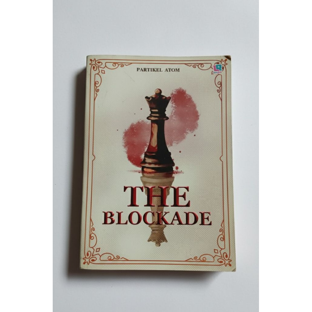 Novel The Blockade penulis Partikel Atom/ buku ORI/buku bekas edisi tanda tangan penulis