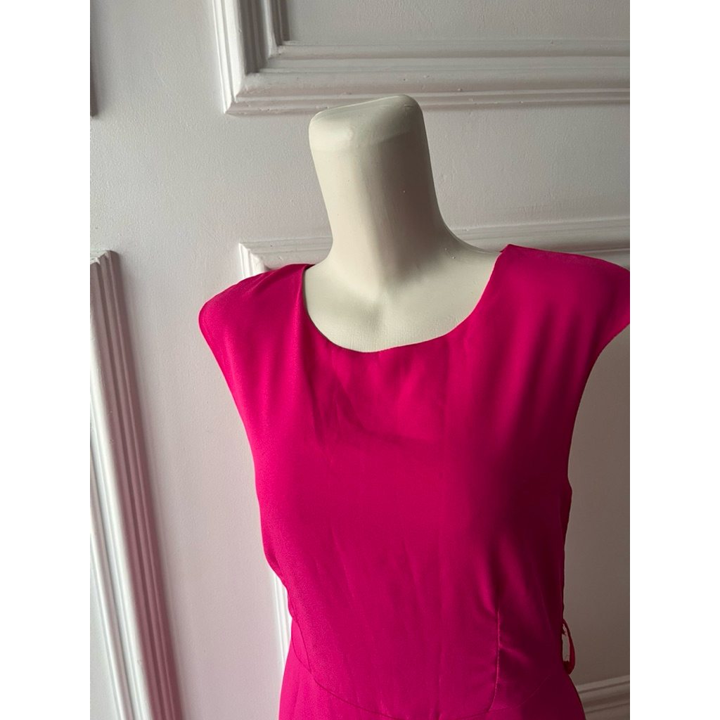 Preloved Dress pink fanta