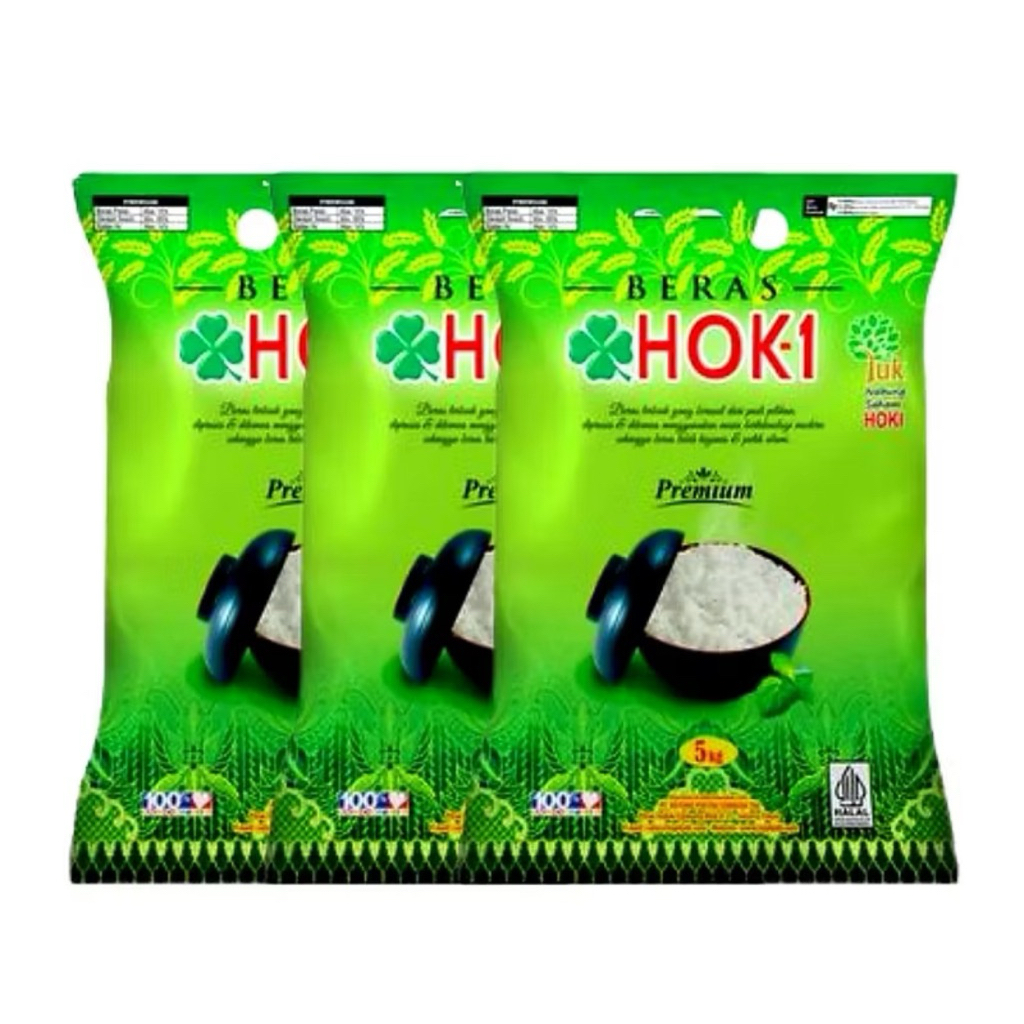 BERAS HOKI PREMIUM 5KG BERAS SUPER HOKI 5KG