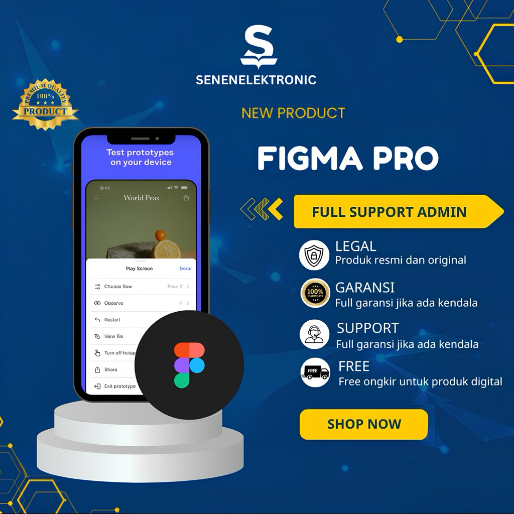 Figma Pro Education 1 Tahun Bergaransi