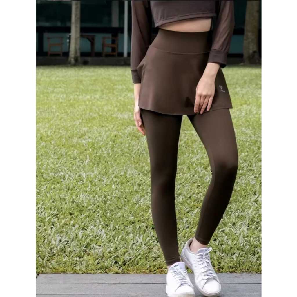 Celana Legging Rok Wanita Olahraga // Legging Rok Wanita Olahraga bahan spandex jersey // Legging Ro