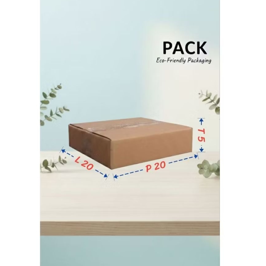 KARDUS | BOX | PACKING ( 20 x 20 x 5 )