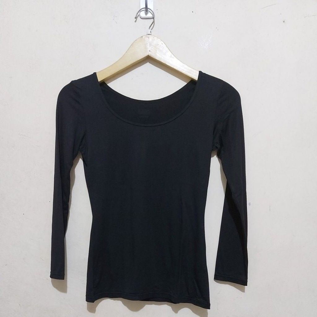 Tshirt Heattech regular scoop neck UNI*S