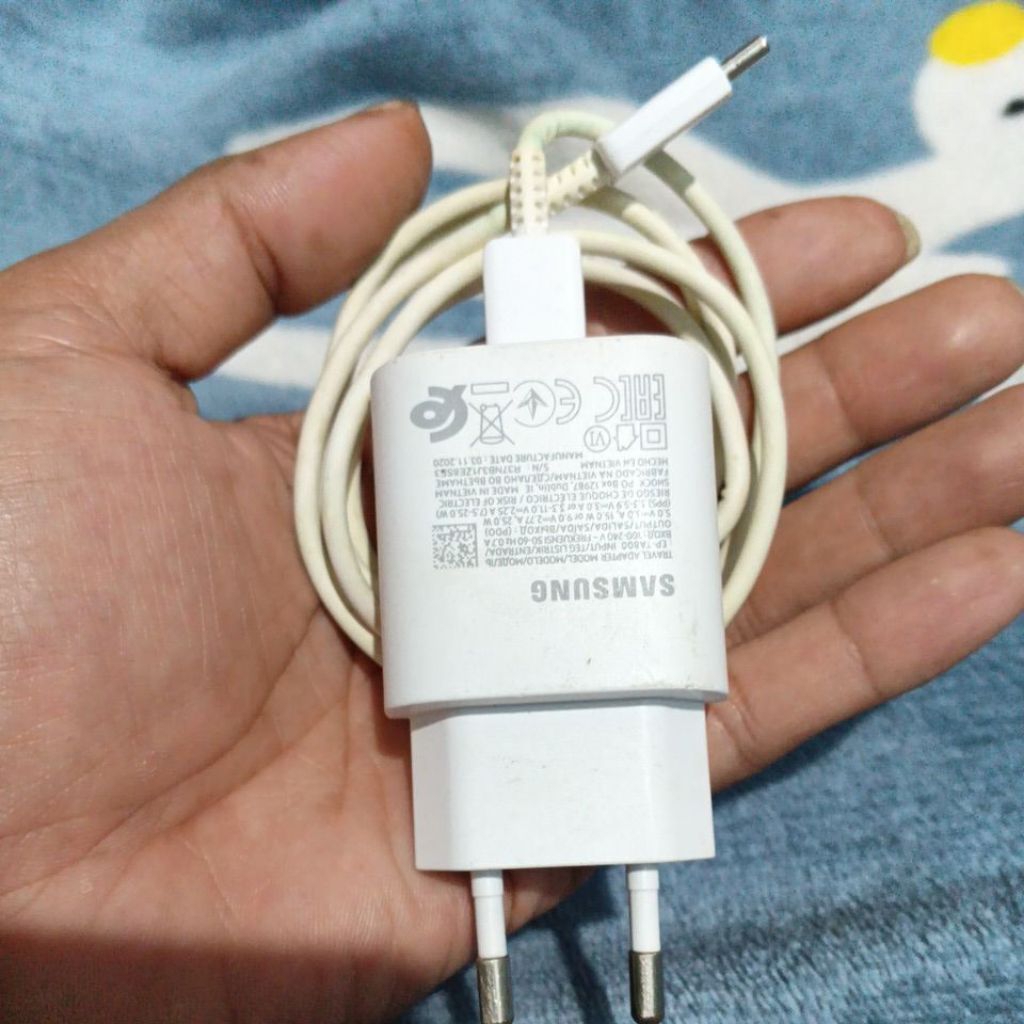 charger Samsung 25 Watt original copotan