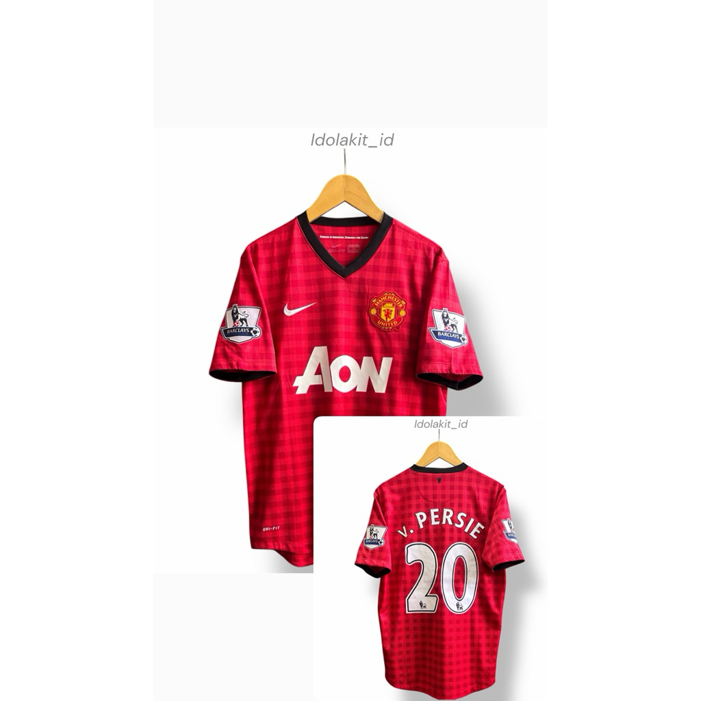 Jersey Bola Manchester united 2012 V persie