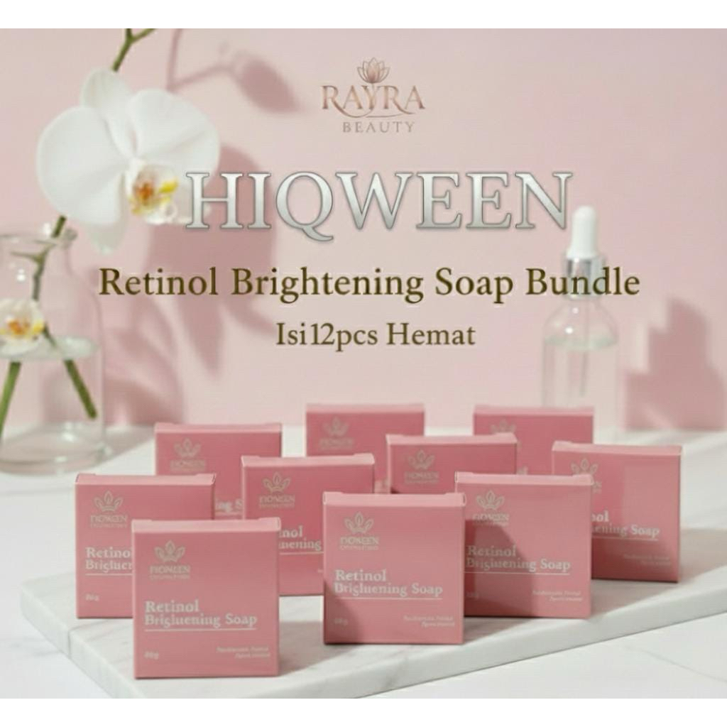 HIQWEEN Brightning Soap - Sabun Wajah Hiqween - Sabun Hiqween