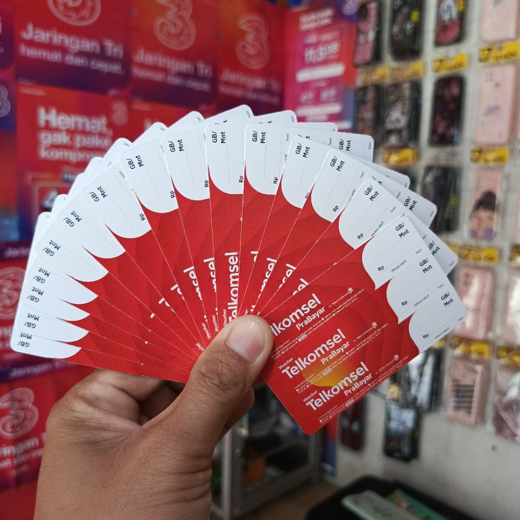 Voucher Telkomsel bahan inject grosir