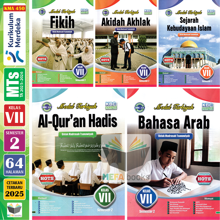 LKS Tarbiyah MTs Kelas 7 Semester 1 & 2 Kurikulum Merdeka CV Arya Duta