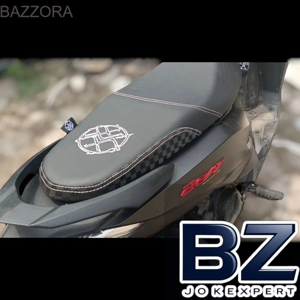 Kulit jok COVER JOK motor model VENOM ( PASANG PAKAI STAPLES ) Sarung jok motor beat / vario 125 / v