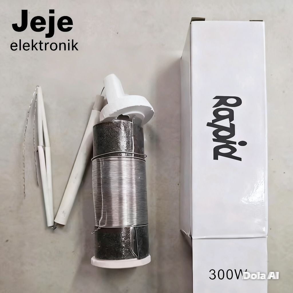 ELEMEN SOLDER LESTREK KAYU BESAR 300 WATT RAPID ORIGINAL ASLI