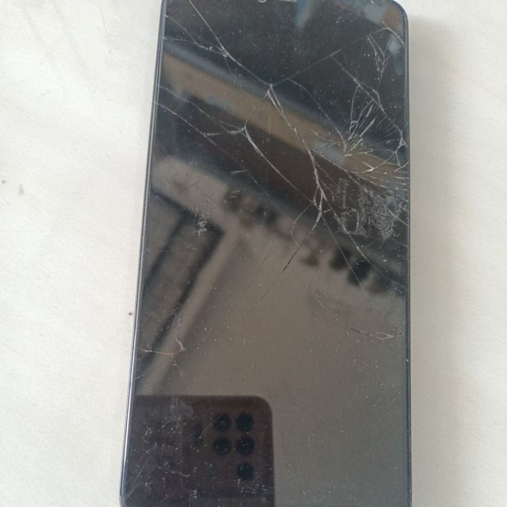 Lcd Tc Hp Oppo A3S cph1803 Minus Tc Retak parah Ori cabutan normal