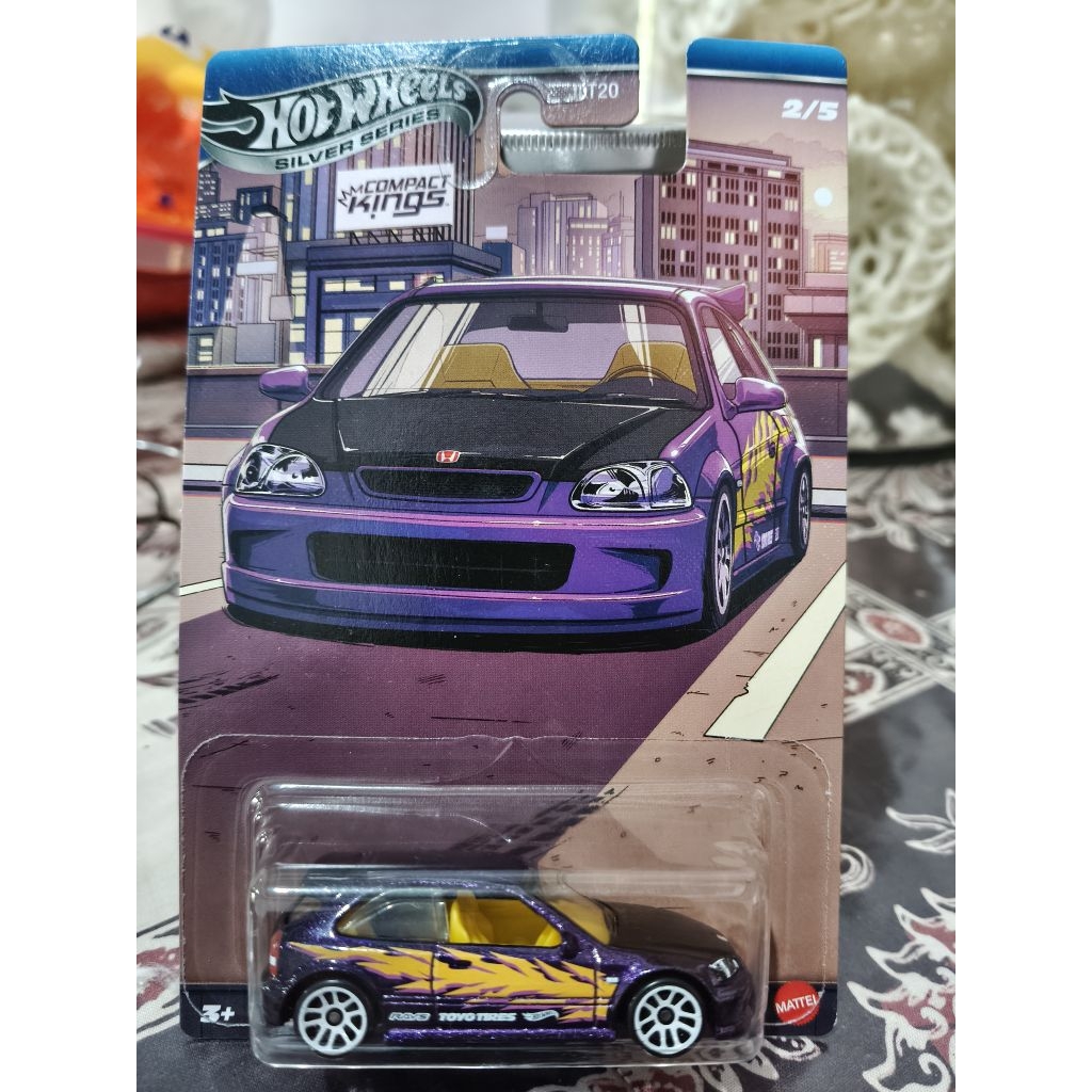 Hot wheels 99 honda civic type r EK9