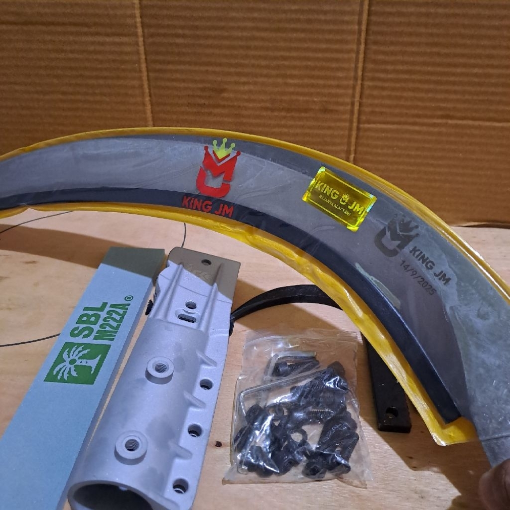 Egrek sawit alat panen KING JM batu asah dan taji