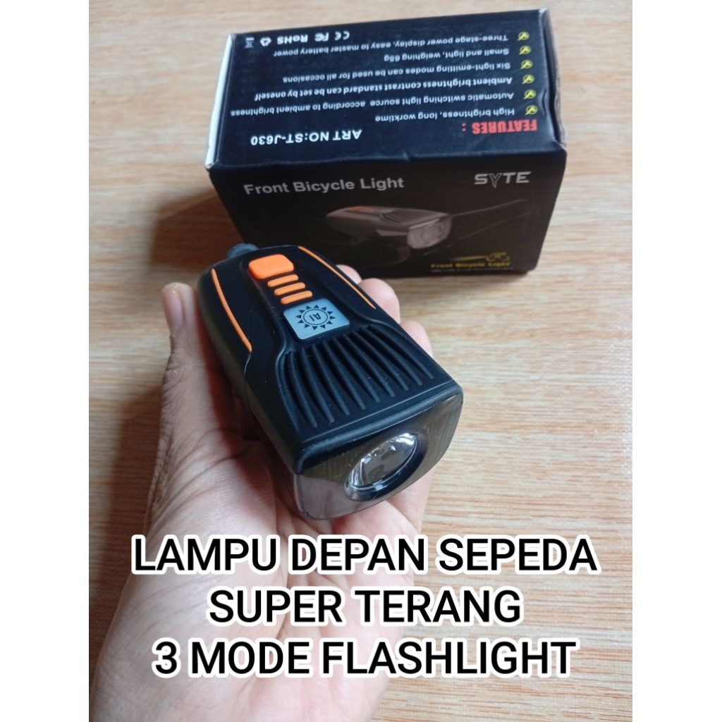 Lampu Depan Sepeda SYTE ST-J630
