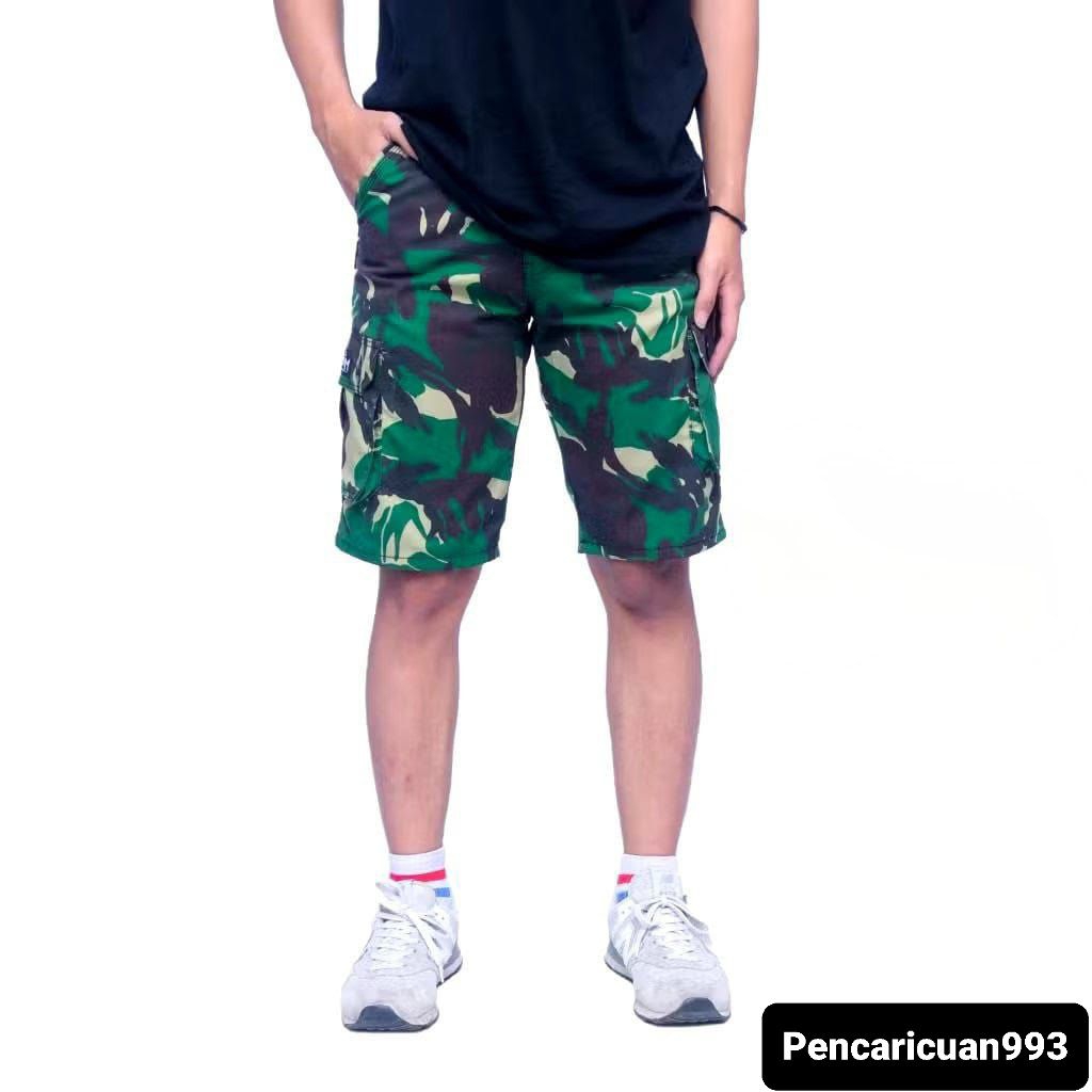 Celana Loreng Pendek Pria/Celana Pendek Doreng Pria Dewasa