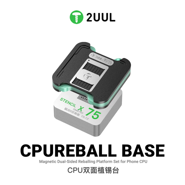 2UUL Cetakan IC CPU Magnet Penjepit 2UUL BH17 dengan Fitur Penjepit Praktis untuk Penggunaan IC CPU 