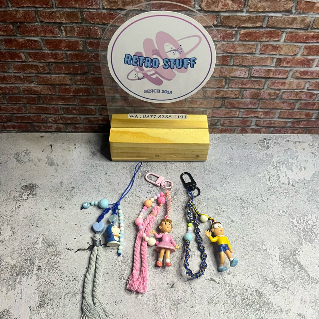 Phone Strap Doraemon & Friends Original Fujiko Pro Japan