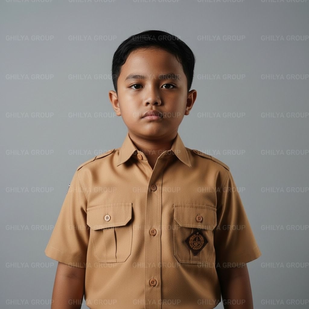 baju pramuka licin, baju pramuka pendek, baju pramuka sd, baju pramuka smp, baju pramuka sma