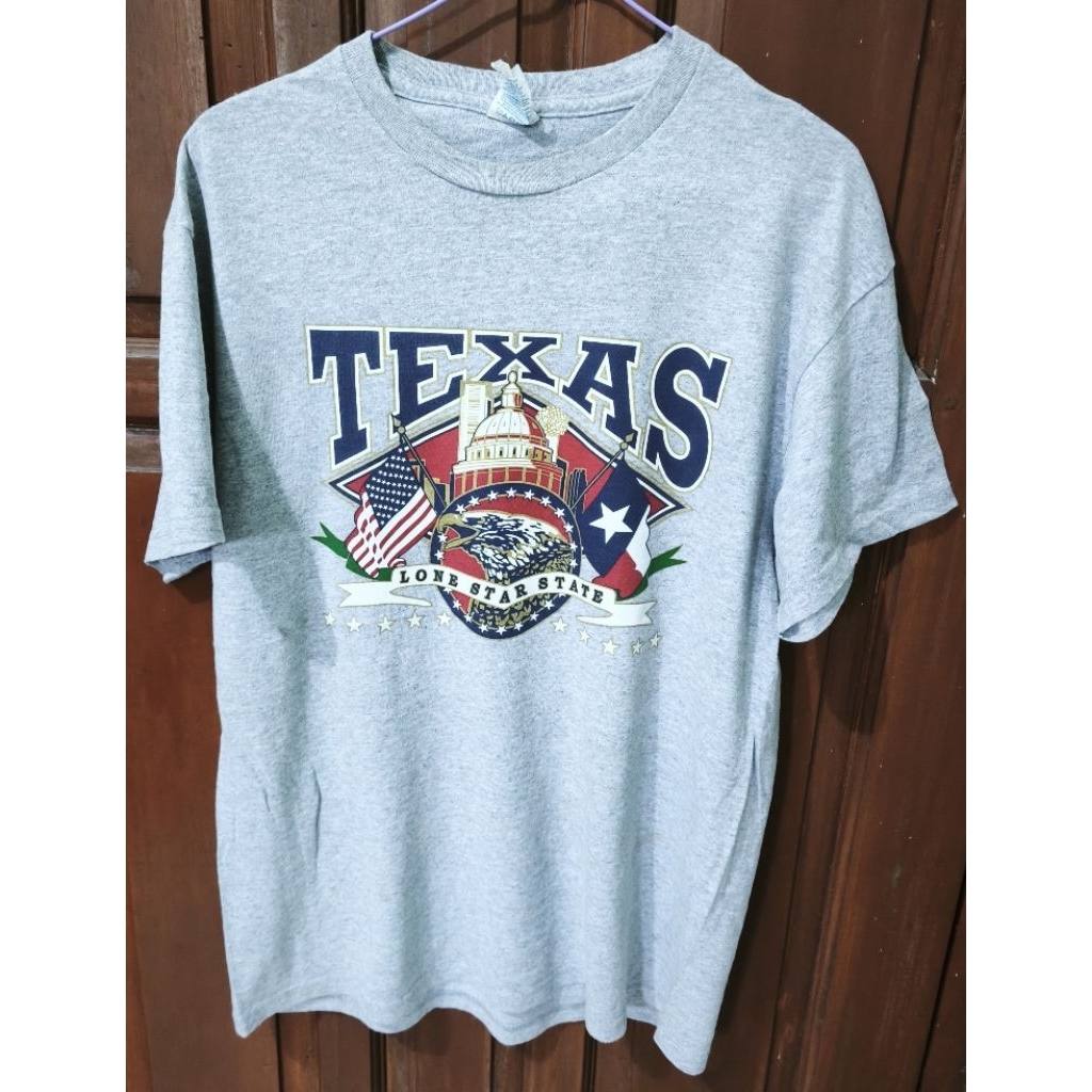 tshirt vintage texas lone state delta pro weight