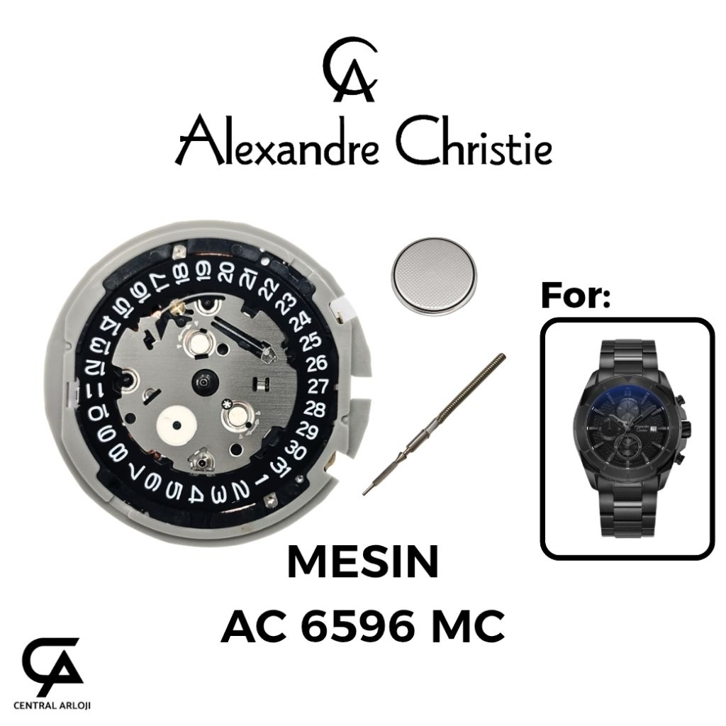 Mesin Original Alexandre Christie AC 6596 MC