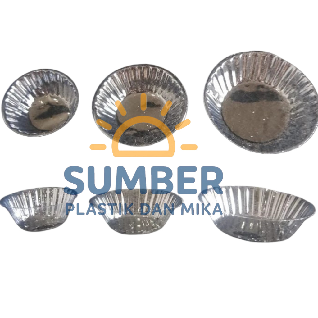[100pcs] Mika Cup Roti Kecil Sedang Besar / Mika Saos Sambal / Mika Cup Cake / Cup Sambal / Mika Sam