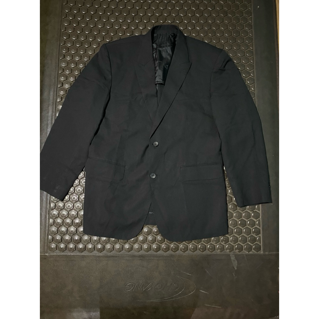 BLAZER JAS LUXURY HITAM PEKAT ARMANI COLLEZIONI MADE IN ITALY MEWAH BRANDED
