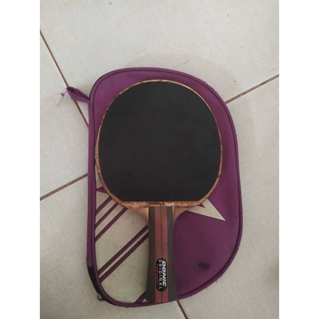 Donic carbospeed sepaket dengan karet