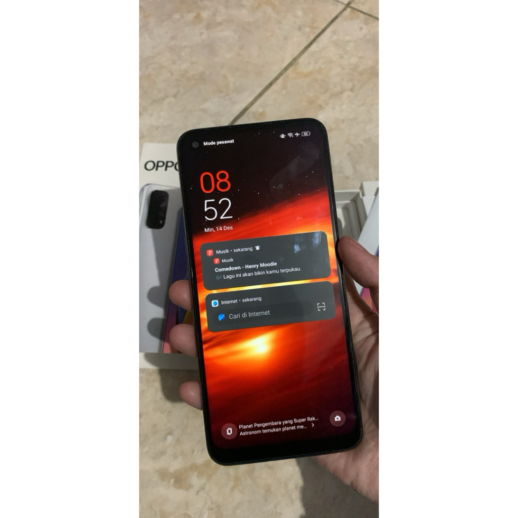 Oppo A74 5g 128gb ram 6gb