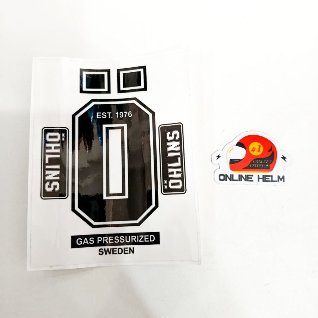 STICKER STICKER SHOCK USD OHLINS JUMBO EXPEDITION KTM YZ KX CRF DTRACKER KLX WR