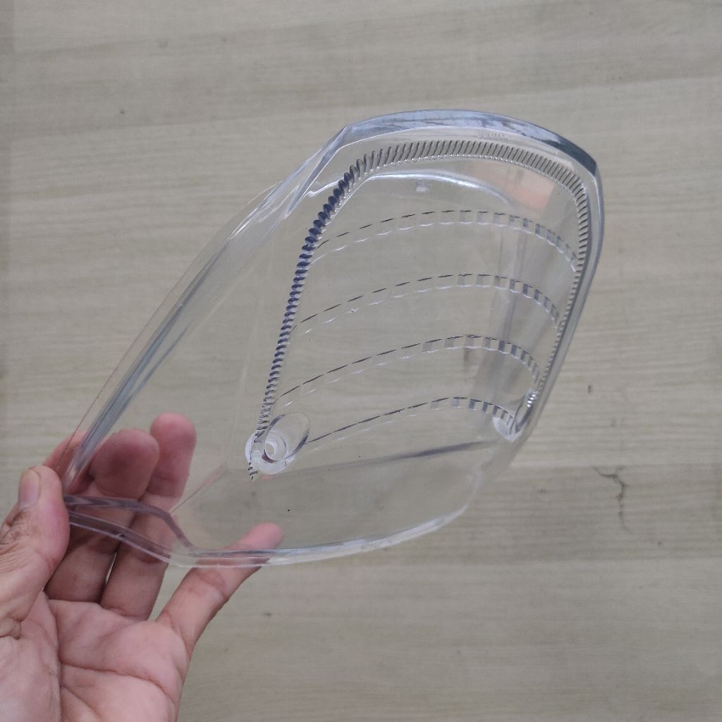 Mika custom lampu rem megapro Monoshock