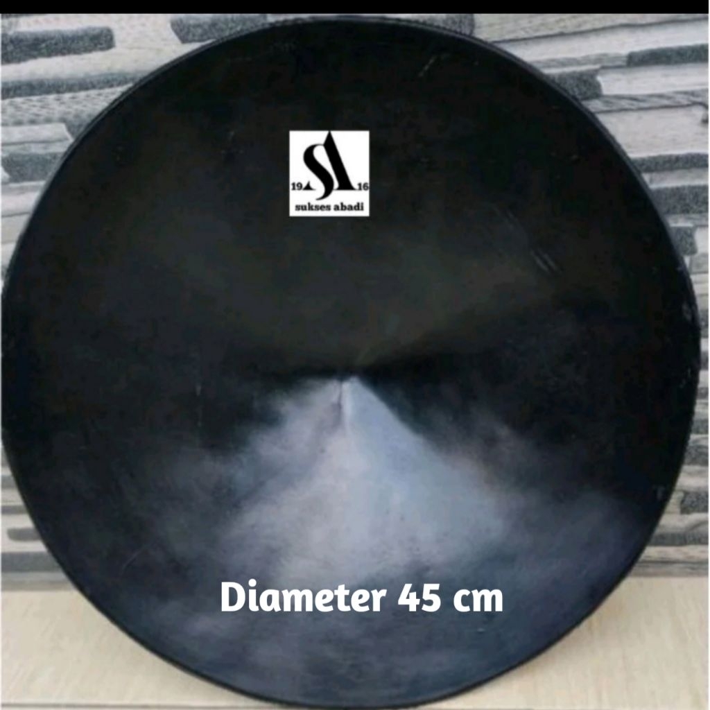 Uddjaya_ Dulang Emas 45 Cm Fiber Alat Dulang Emas-Dulangan Emas Tradisional