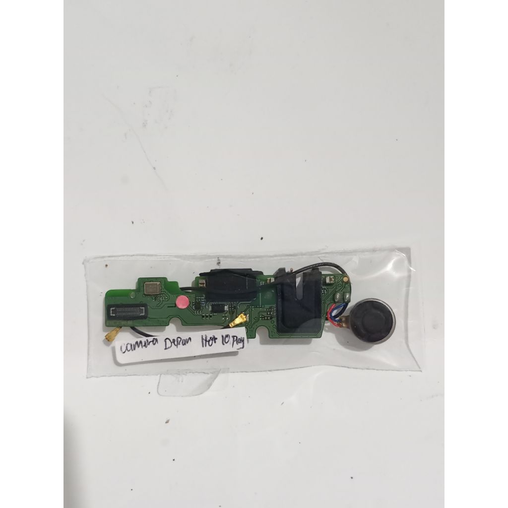 Konektor Cas + Getar + Kabel Sinyal ORI Copotan infinix Hot 10 Play / infinix Hot 11 Play