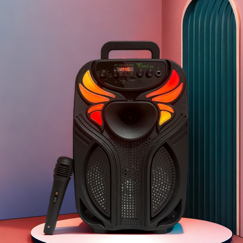 Speaker Bluetooth Portable 780 Series 8.5 Inch Free Micropone Kimiso Dan Brain Power