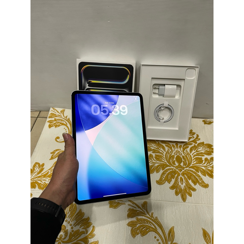 ipad pro 11 inch M4 256GB wifi Second Mulus Fullset Original IBOX