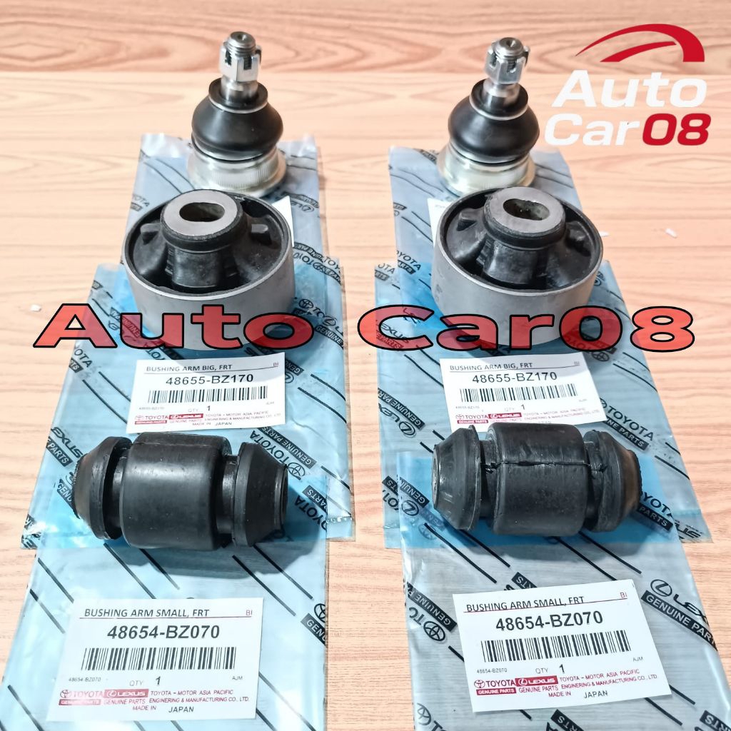 Bushing Arm Depan Besar + Kecil + Ball Joint Grand Veloz, Grand Avanza / Xenia 2016-2021